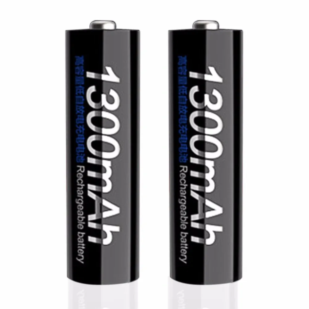 

PALO 2pcs/set Battery 1.2V NI-MH AA 1300mAh Battery Rechargeable Batteries 2A Pre-charged Batteria For Camera Toys