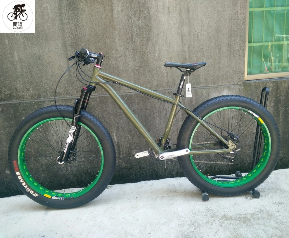 Best Kalosse Snow bike mountain bicycle 21/24/27/ 30 speed 26*4.0 inch tires Beach mountain bike 1 Best Kalosse Snow bike mountain bicycle 21/24/27/ 30 speed 26*4.0 inch tires Beach mountain bike 1