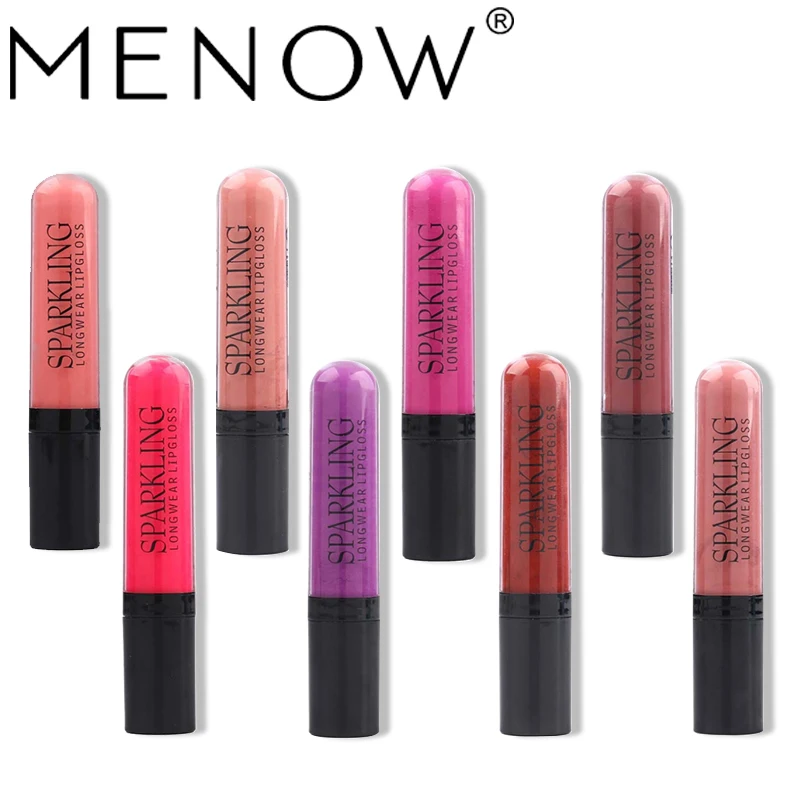 

Menow Brand kiss proof Lip Gloss Waterproof Long Wearing Makeup Matte Liquid Lip Gloss Cosmetic Drop Shipping Whole sale L15001