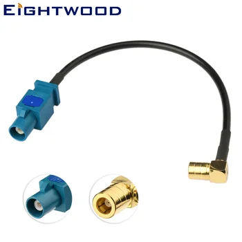 

Eightwood 2pcs Car DAB Satellite Radio Antenna Adapter Cable Farka Z to SMB Female Connector for SiriusXM SXV100 SXV200 SXV300