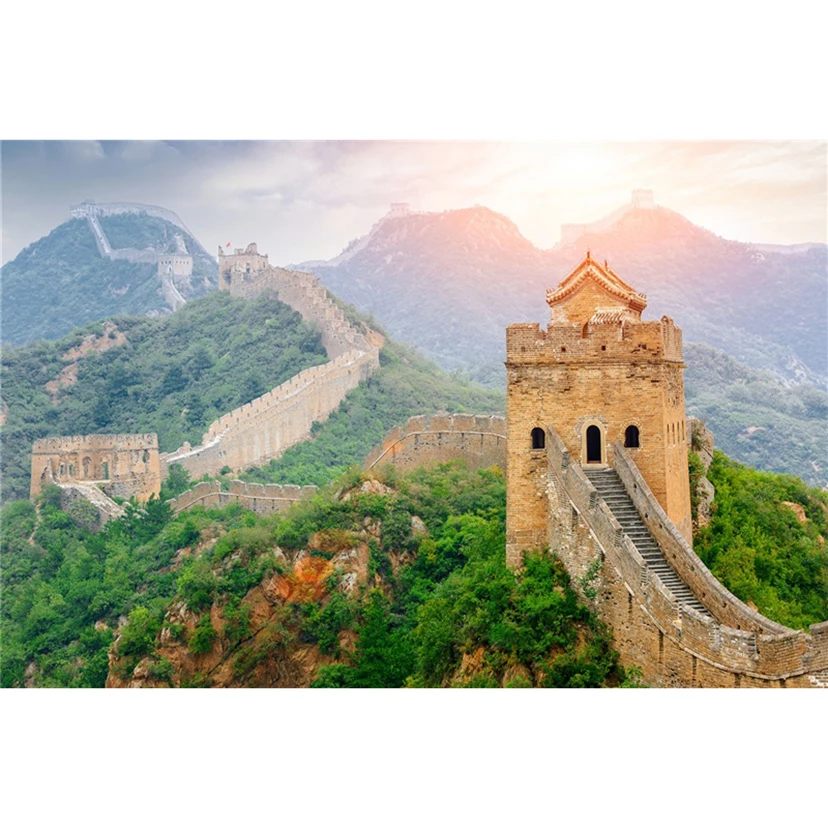 Great_Wall_China_Scenic_Spots_Sunlight_Scenery_1366x768