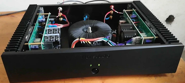 Finito Hifi Stereo Post-Amplificatore Di Potenza Fase Di Base Su Naim Nap200 Auido Amp 200 W + 200 W 4 Ohm