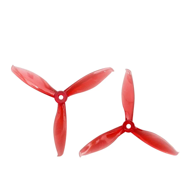4 шт./2 пары Gemfan Flash 5149 5 дюймов tri blade 3 cw ccw пластиковый пропеллер совместимый с Т