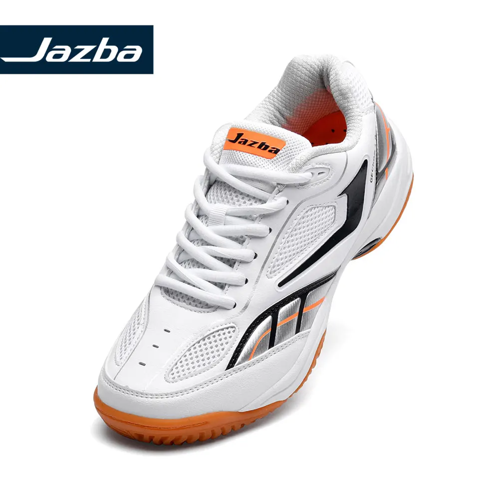 

Jazba GECKOR 1.0 Badminton Shoe Men Professional Indoor Sports Tennis Shoes Squash Training Sneakers Rubber Volleyball Shoes