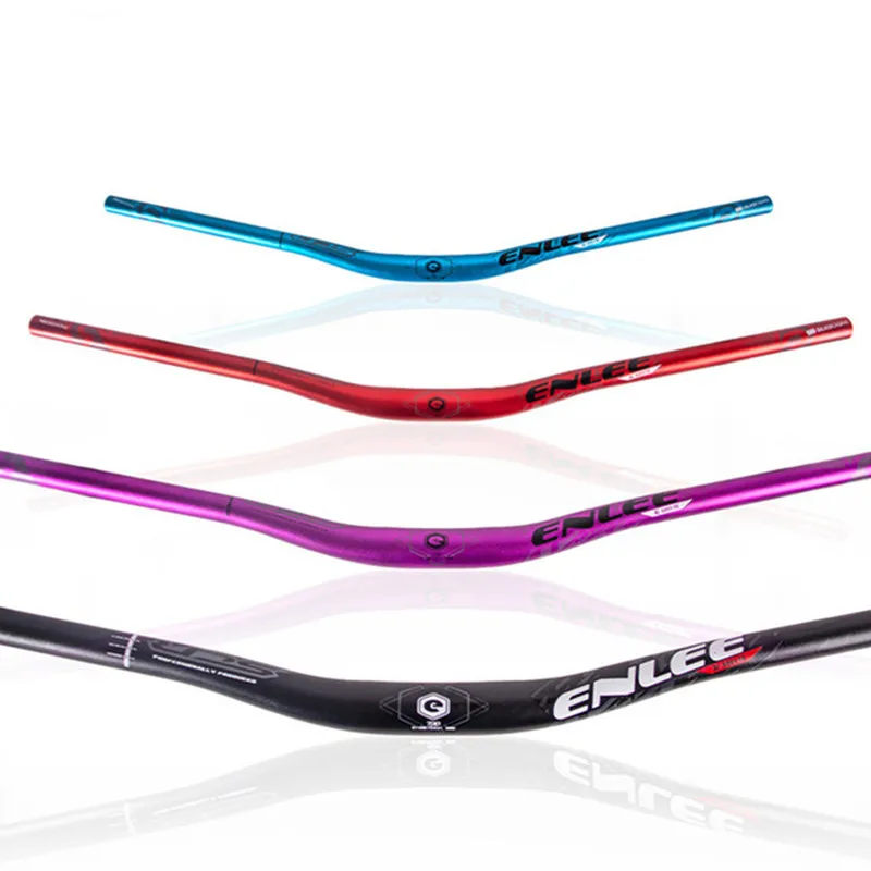 ENLEE Bicycle Handlebar Aluminium Alloy AM DH 31.8*800mm 25mm Rise Bike parts
