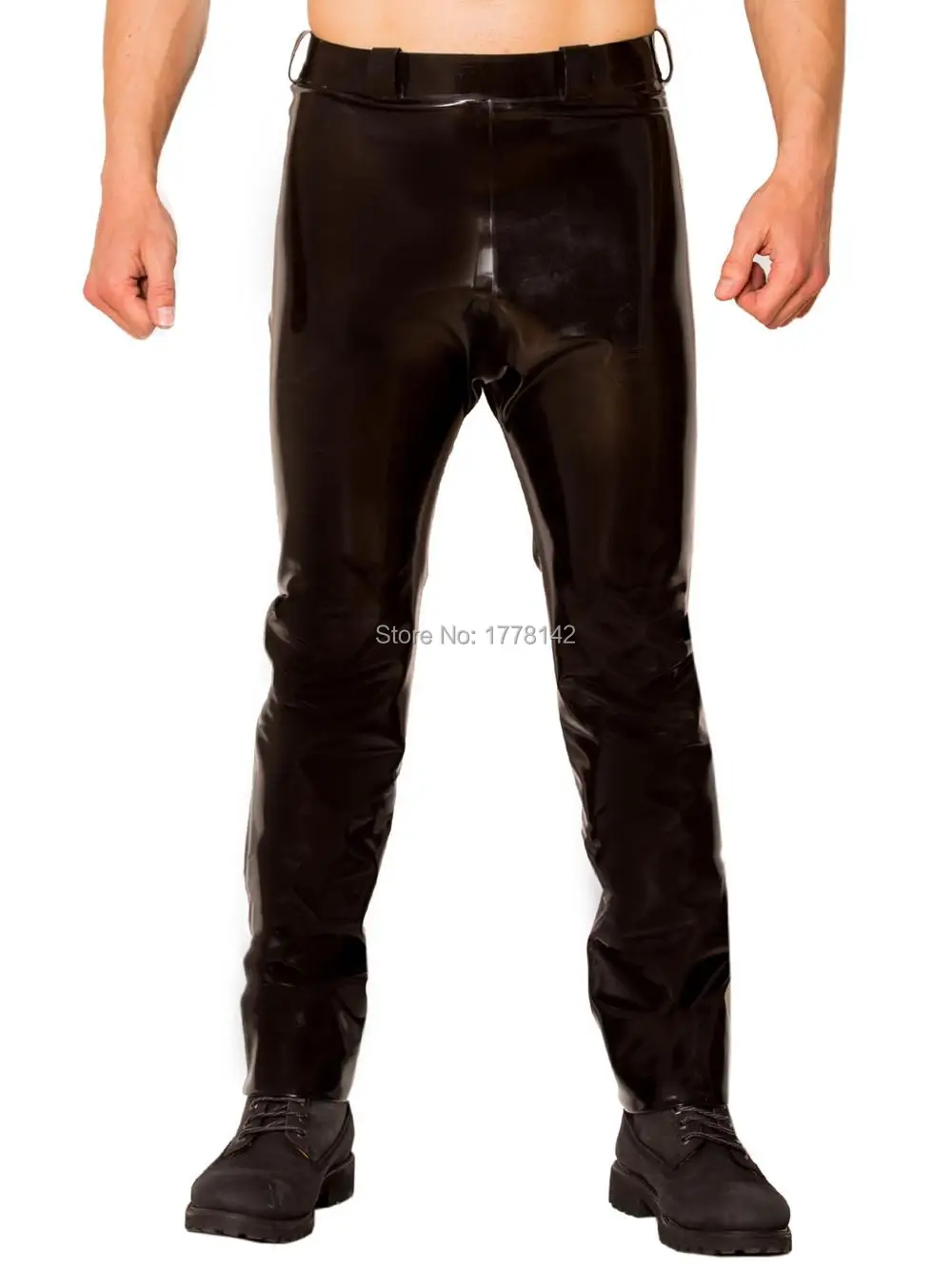 latex jeans men