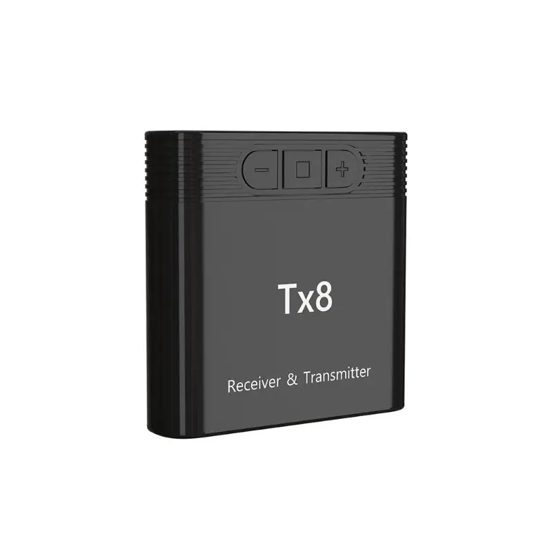 Free shipping New TX8 2 In 1 Bluetooth 5 0 Transmitter Receiver Adapter for TV PC Headphone Accessories