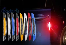Door Reflective Warning Sticker Bumper Strips For BMW MINI Cooper F55 F54 F56 Countryman Clubman One R55 R56 R60 Car Accessories Door Reflective Warning Sticker Bumper Strips For BMW MINI Cooper F55 F54 F56 Countryman Clubman One R55 R56 R60 Car Accessories