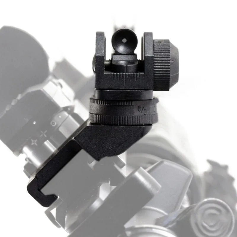 

AR15 AR 15 AR-15 Front Rear Sight 45 Degree Offset Rapid Transition Backup Iron Sight Rapid Rifle RTS Sight