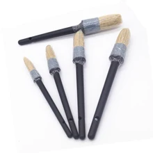 5 шт. Чистка мягкой пыли щетка для Кофе дом авто щетка для очистки свинья волос 1567