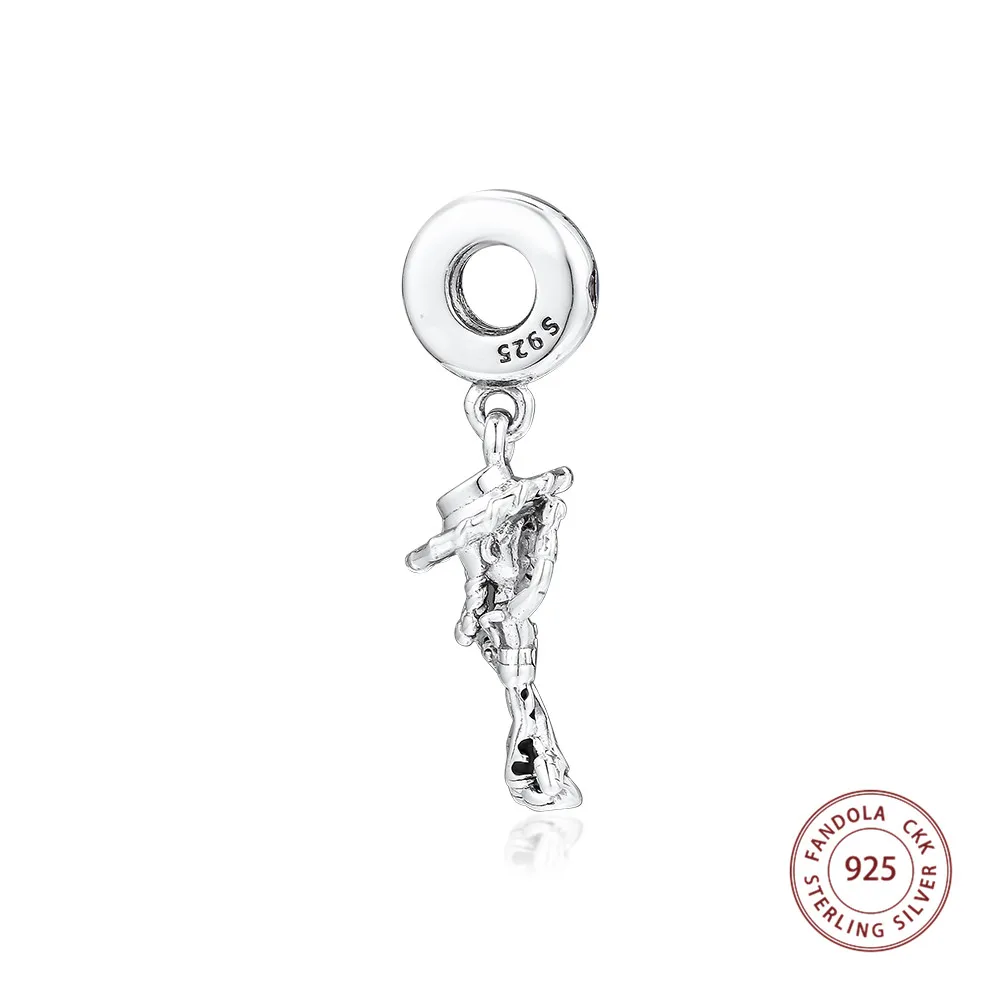 CKK 925 серебро Pixar, История игрушек, Джесси талисманы бусины Pandora браслет Argent 925 Шарм DIY ювелирных изделий