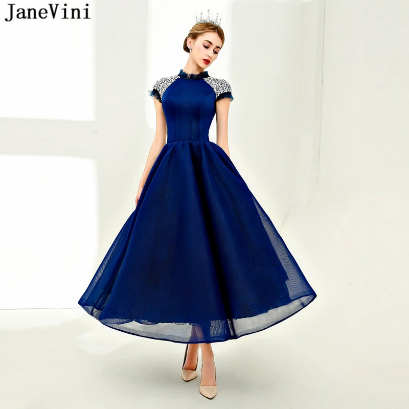 blue vintage ball gowns