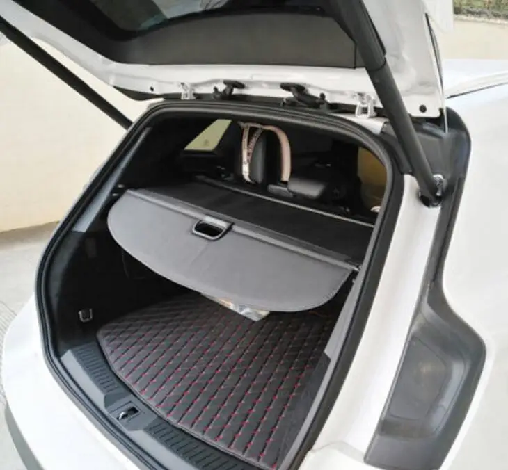 

JINGHANG High quality Car Rear Trunk Security Shield Cargo Cover For 16-18 LINCOLN MKC 2016 2017 2018 ( black, beige)