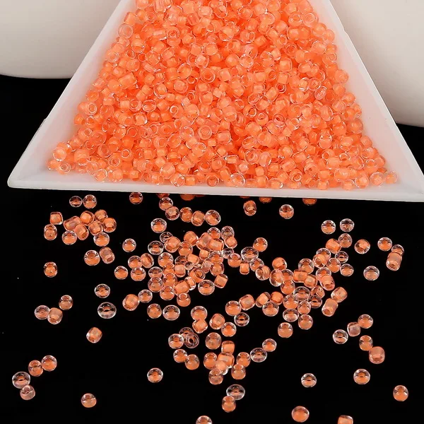 2 мм 2000 шт./лот хрусталь смешанного цвета чешское стекло Sead бисер подходит для изготовления ювелирных изделий DIY аксессуары бусины Серьги Браслеты - Цвет: Orange