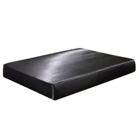 Drap-housse en Satin de soie sur élastique, couleur unie, protection de matelas, draps sur bande élastique, Drap Housse de Matela Queen King 1