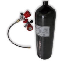 AC3680 воздушный винтовка Pcp Танк 6.8L Дайвинг воздушный шар 300Bar цилиндр высокого давления углеродный Воздушный бак M18* 1,5 для стрельбы цель Кондор