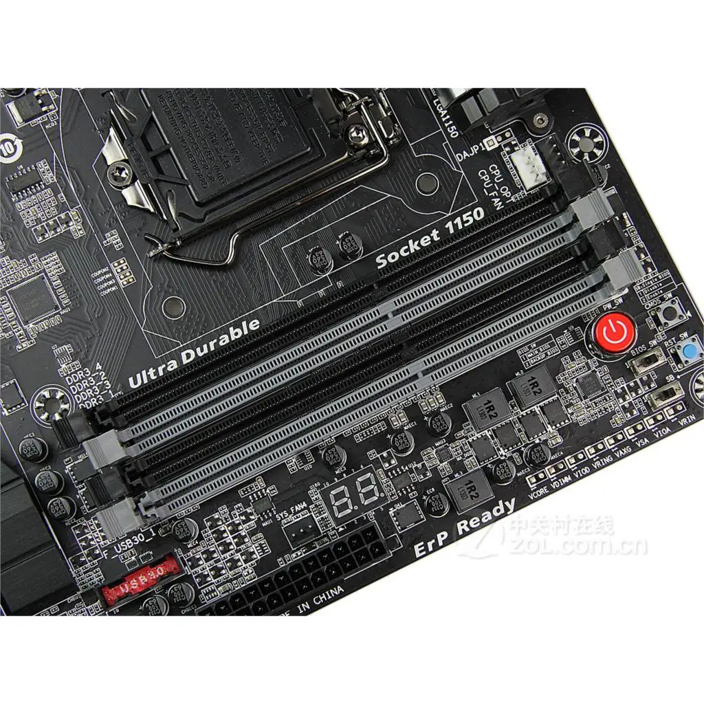 جيجابايت GA-Z87X-UD3H اللوحة LGA 1150 DDR3 USB3.0 32G Z87 Z87X-UD3H سطح اللوحة Z87X UD3H SATA 3 III SATA3 تستخدم