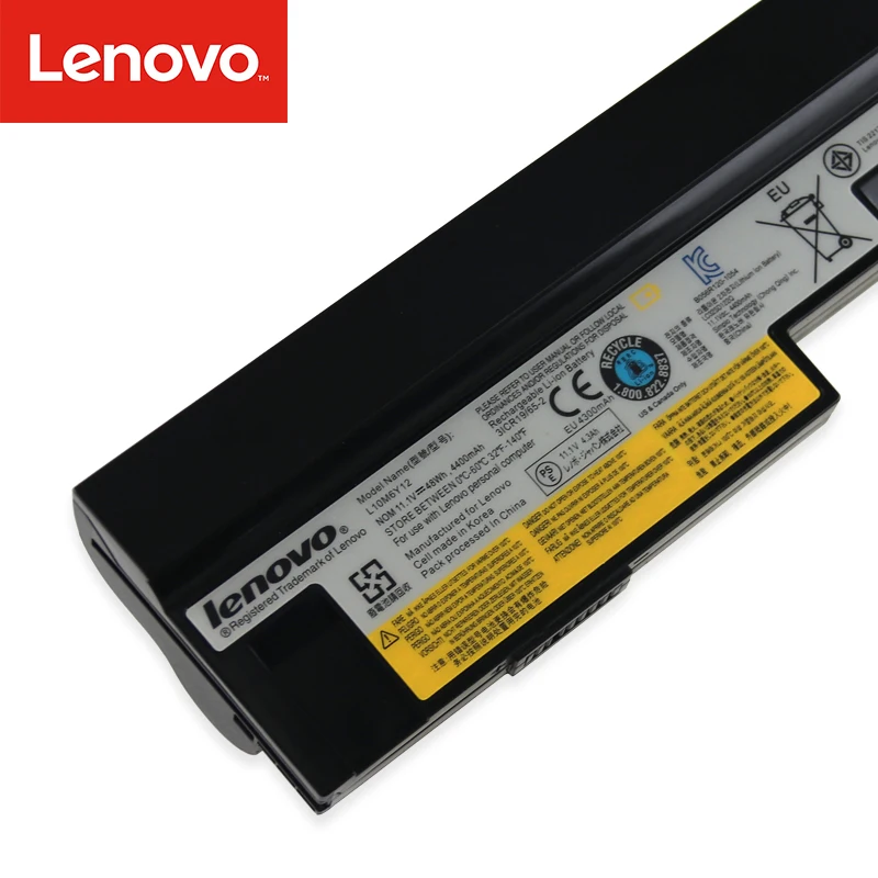 Ноутбук аккумулятор для Lenovo IdeaPad S100 S10-3 S205 S110 U160 S100c S205s U165 L09S6Y14 L09M6Y14 11,1 V 48WH 6 ячеек