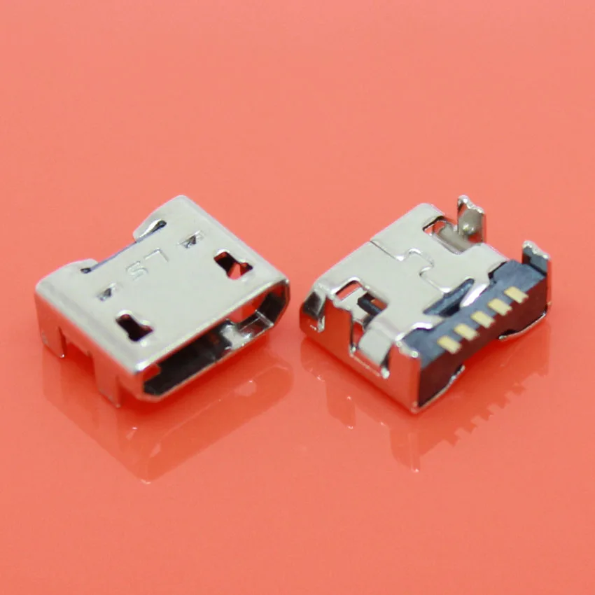 

cltgxdd 50pcs/lot Micro USB Female Connector for LG E400 P880 L7 F180 LF200-F160LV Tail Charging Sockect