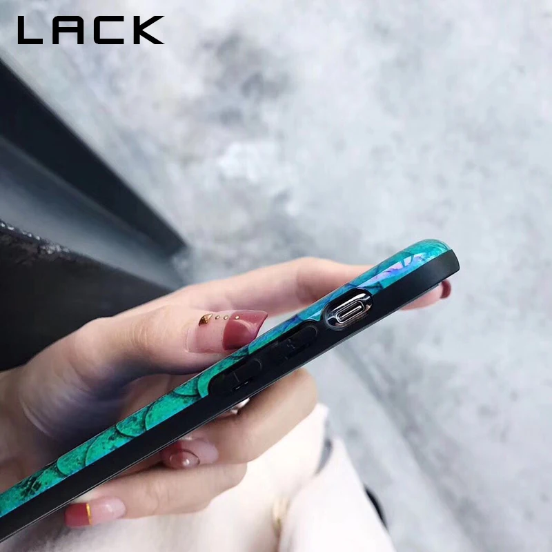 Чехол для телефона LACK Blu ray iphone 7 6 6S 8 Plus X 11 11Pro Max модный гладкий Ретро чехол с