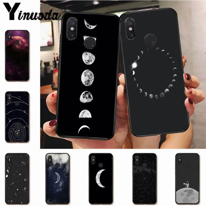 Чехол для телефона Yinuoda Moon Space Map Fun Dynamic xiaomi redmi 7 5plus 6pro 6a 4x go note5 note7 note6pro mi8se 9se