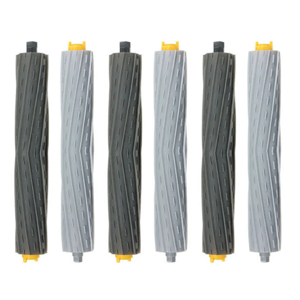 

Replacement Roller Tangle Free Home Use Rubber Vacuum Cleaner Parts Cleaning Tool Extractor Textured For IRobot Roomba 800