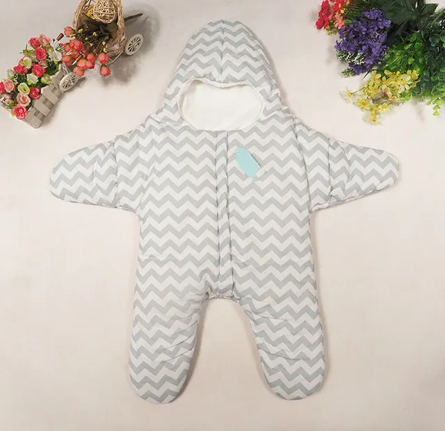 Cute Star Baby Sleeping Bag Toddler Stroller Warm Winter Baby Sleepsack
