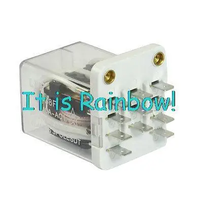 

Free Shipping JQX-38F AC 220V Coil Green LED General Purpose Power Relay 4PDT 11-Pin