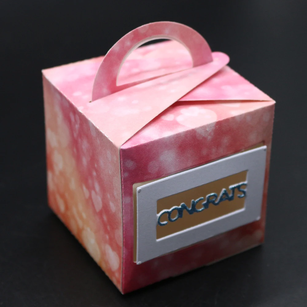 Buy Metal Cutting Dies 13X16CM Gift Candy Box For DIY