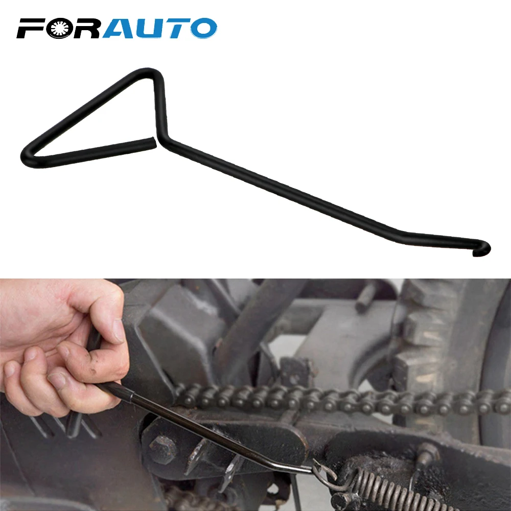 

FORAUTO Motorcycle Bicycle T-Handle Spring Hook Exhaust Stand Puller Stainless Steel Removal Tool Motorcycle Accessories