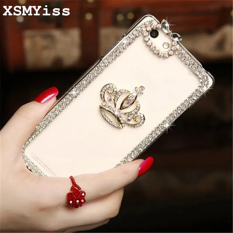 Glitter-Crystal-Rhinestone-Fashion-Bling-Case-Cover-Clear-Soft-Phone-Shell-Protection-for-iPhone-X-4s