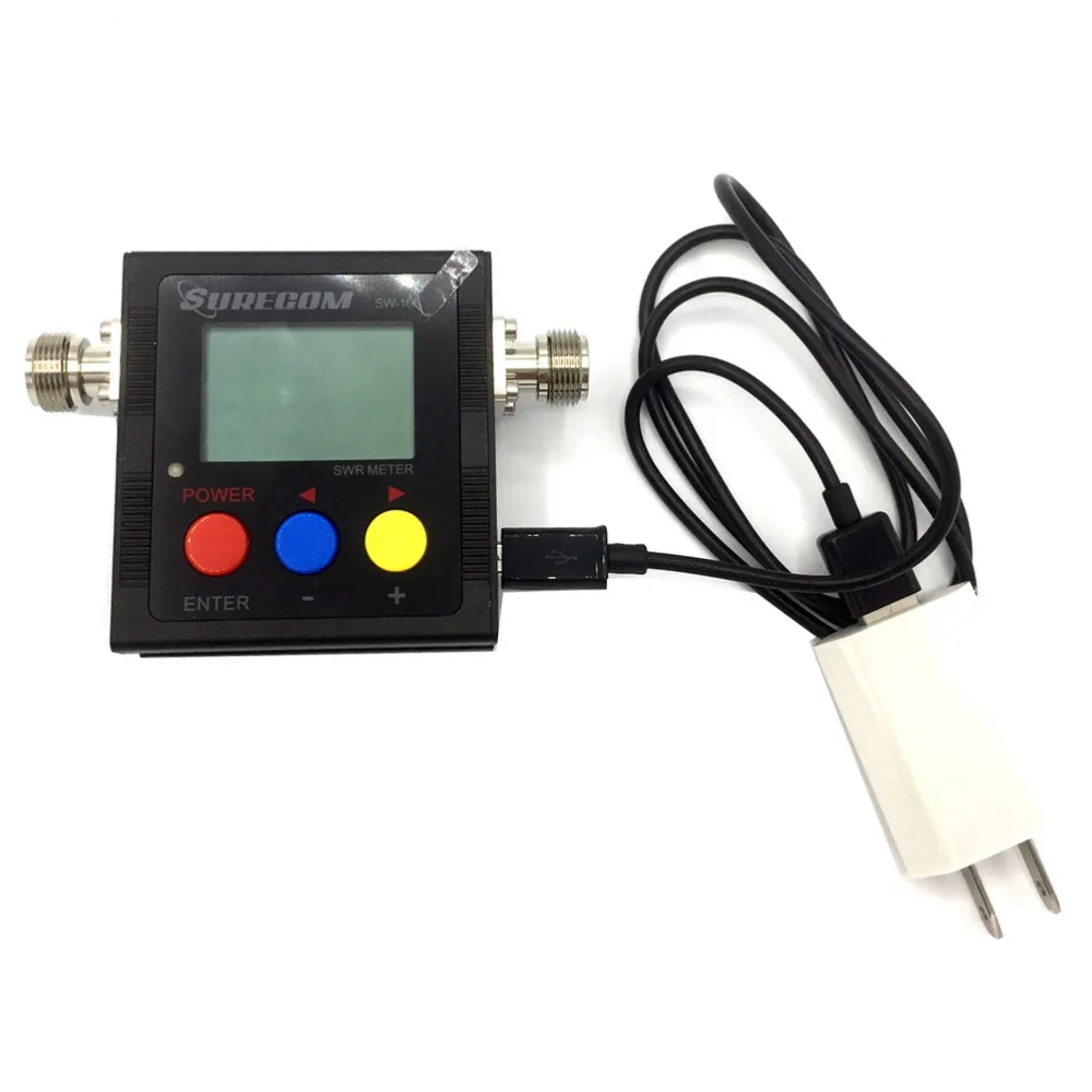 SURECOM SW-102 SW102 vswr 100 - 520MHz meter with frequency counter & power meter (2)