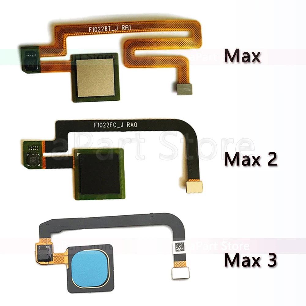 Для Xiaomi Mi Max 1 2 3 Pro Оригинальная Кнопка возврата домой датчик отпечатков пальцев