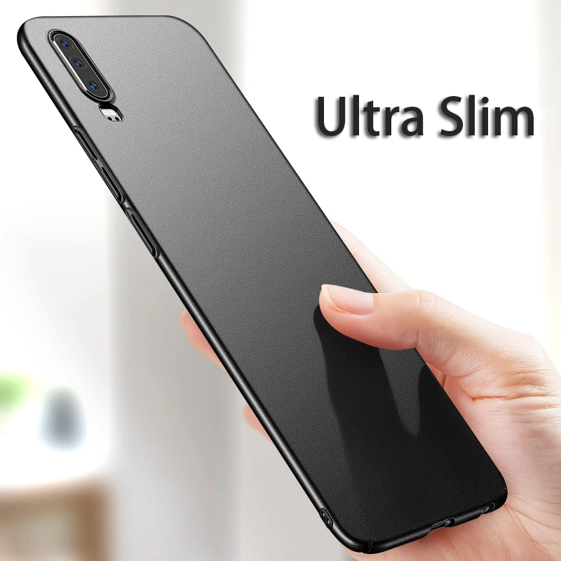 For Huawei P30 Lite Case Cover Business Ultra Slim Hard PC Back HuaweiP30 Pro P30Lite Cases Phone Coque Capa | Мобильные телефоны и