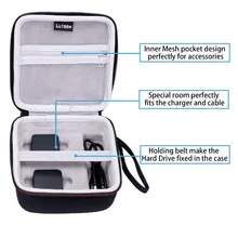 LTGEM Сумка для планшета EVA для WD 1 ТБ, 2 ТБ, 250G, 500G My Passport Беспроводной SSD Внешний Портативный привод-Путешествия защитный чехол сумка