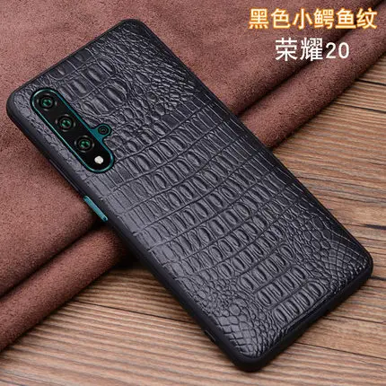 Чехол для Honor 20, новинка, аксессуары для телефона, натуральная коровья кожа, чехол для huawei Honor 20/20 Pro, Защитная, защита экрана - Цвет: 4