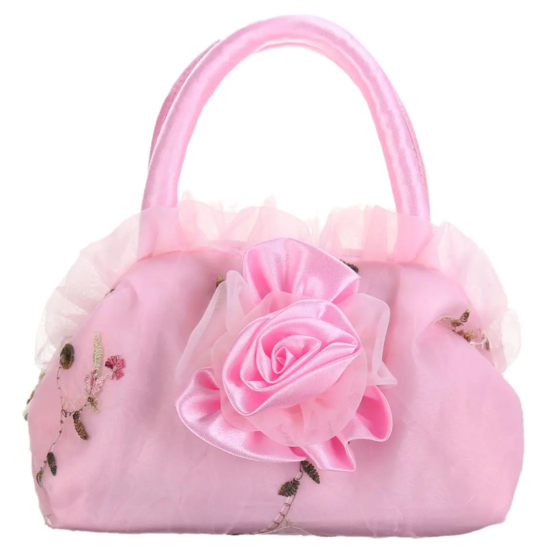 ABDB Children Flower Bag Handbag Purse Fashion Gift Clutch Purse Tote