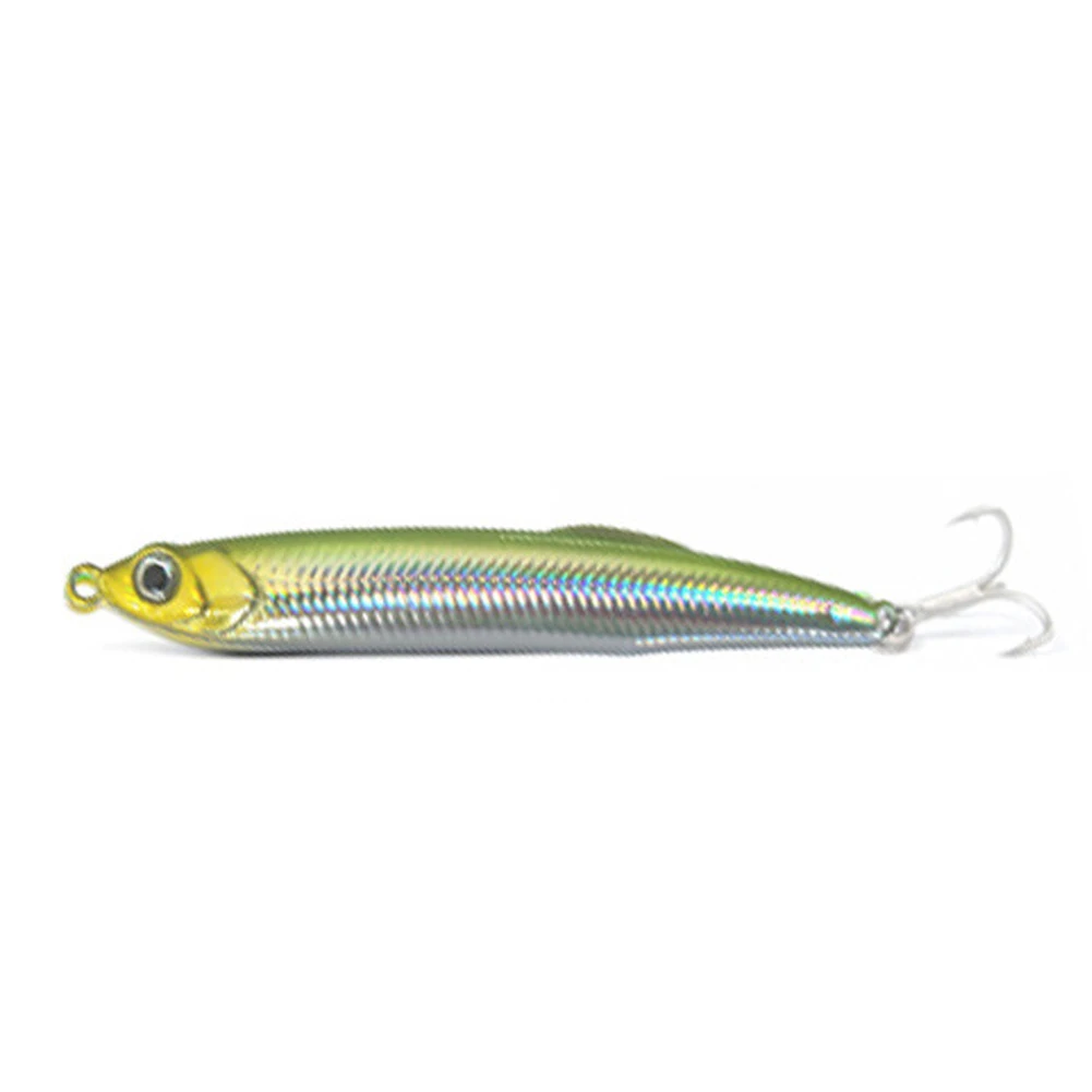 

Outdoor Tackle Hooks Metal Jig 3D Eyes Lead Lifelike Spoon Accessories Artificial Baits Shore Durable Fishing Lure Sea Cast