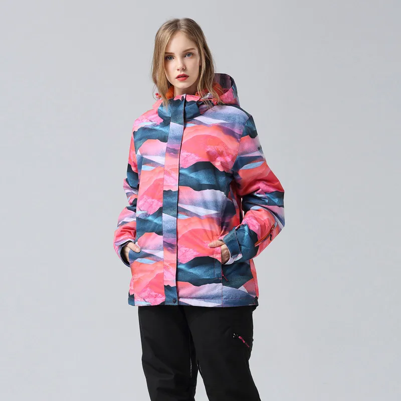 2019 Winter Ski Suit Women Skiing Coat Snowboarding Sets Snowboard Jacket and Pants Winter Hiking Skiing Clothes -30 Celsius 2019 Winter Ski Suit Women Skiing Coat Snowboarding Sets Snowboard Jacket and Pants Winter Hiking Skiing Clothes -30 Celsius