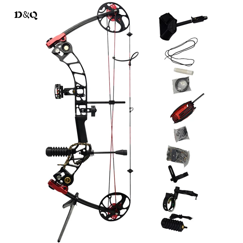 19 70lbs Compound Bow Set for Archery Hunting Target Shooting Aluminum