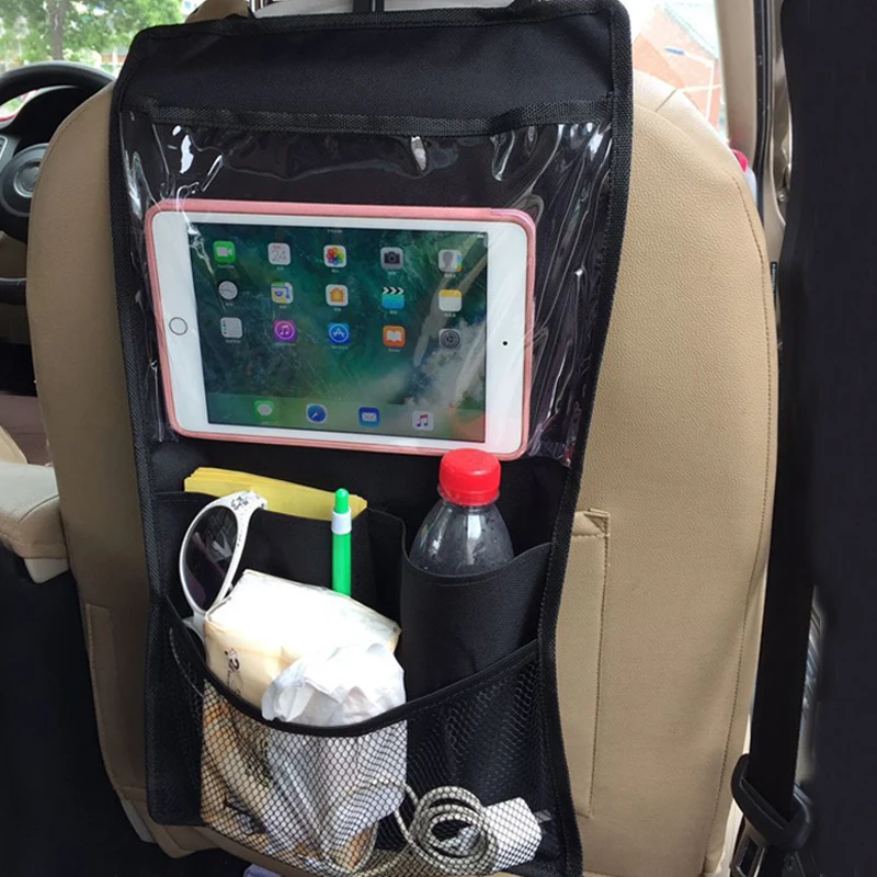 

Car Seat Storage Bags Hanging Bag For ipad Oxford Cloth Car Seat Back Bag Children Seat Back Bag Stowing Tidying Organizer