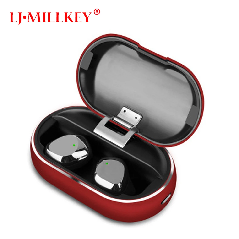 

TWS 5.0 Bluetooth Wireless Earphones True Wireless Earbuds in-Ear Stereo with Microphone Binaural Calls Headset YZ278