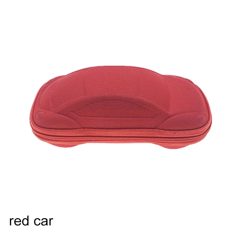 Поляризационные специальные солнцезащитные очки чехол для женщин и мужчин высокого качества Eva с молнией красочные очки коробка для хранения Коробка Чехол - Цвет: red car