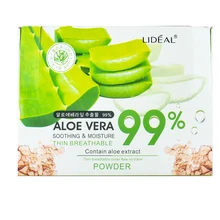 1 шт. консилер светлая основа пудра алоэ вера поры покрытие Гладкий макияж прессованный порошок естественное Осветление кожи лица