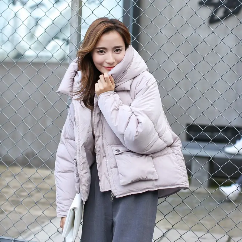 

Winter 2016 women's bread loose cotton-padded jacket fashion short design down wadded jacket thickening outerwear s87