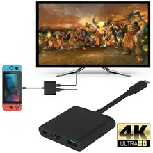 USB 3.1 Converter Type-C To USB 3.0/HDMI/TypeC Female Charger Adapter for Apple MacBook and Google Chromebook pixel
