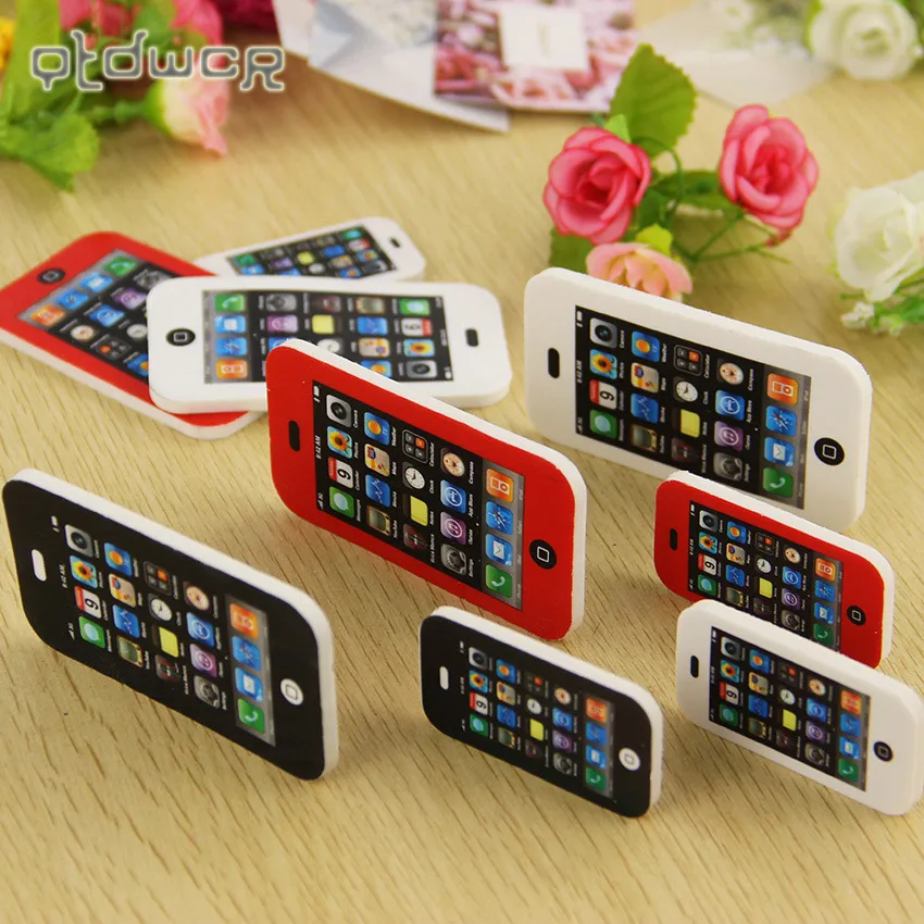 

New Shape Phone Eraser Children Gift Sweet Stationery Office School Supplies
