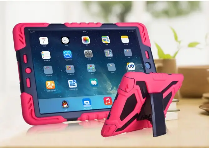 Для Apple ipad 6/для ipad Air 2 Pepkoo Spider case военный, повышенная нагрузка водонепроницаемый пылезащитный/ударопрочный чехол для планшета - Цвет: 2