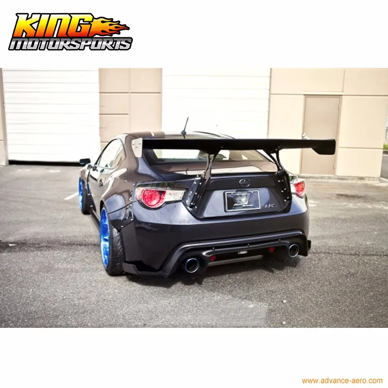 Подходит для 2013- Scion FRS Subaru BRZ GR стиль ракета кролик задний бампер диффузор для губ ABS США Домашняя Лидер продаж