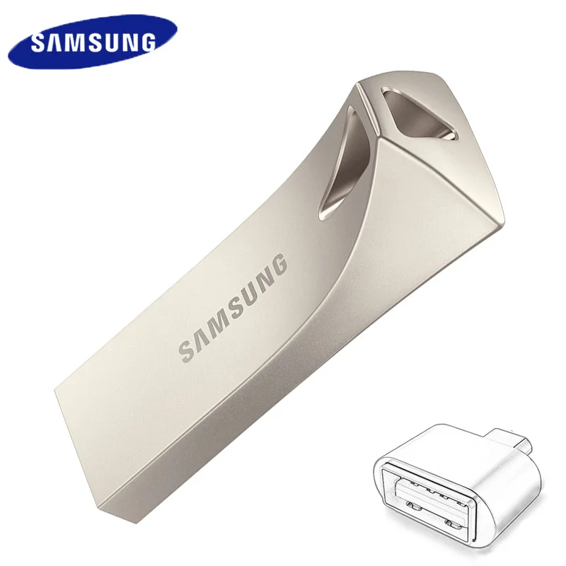 SAMSUNG USB Flash 32GB 64G 128GB USB 3.0 Flash Drives speed 130MB/s mini Metal pendrive Memory Stick Storage Device U Disk